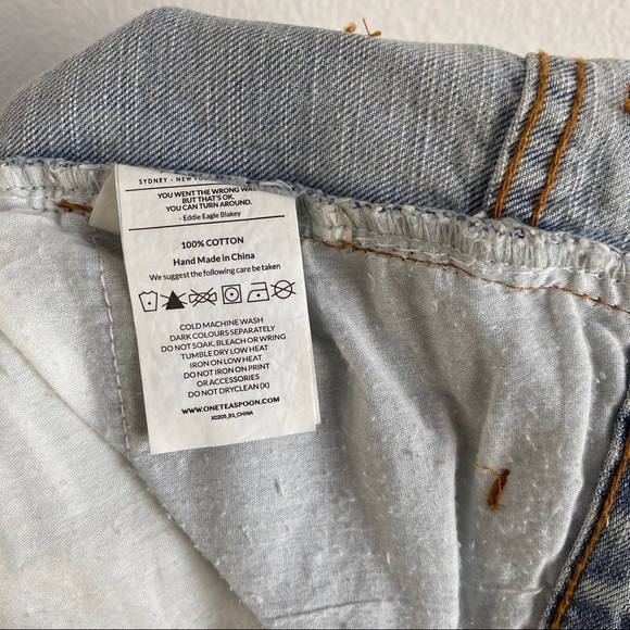 One Teaspoon Le Homme Freebirds Jeans NWT - Picture 7 of 7